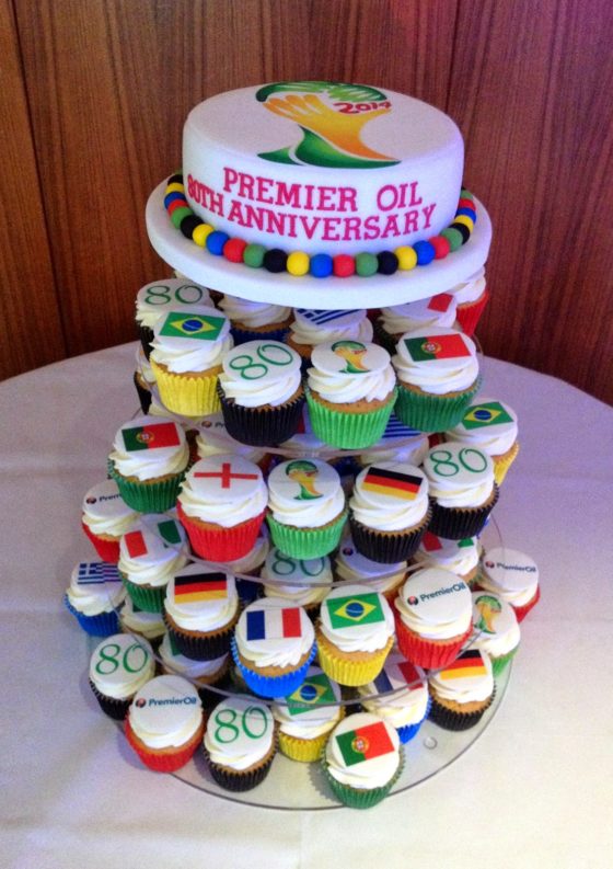World Cup Cupcakes