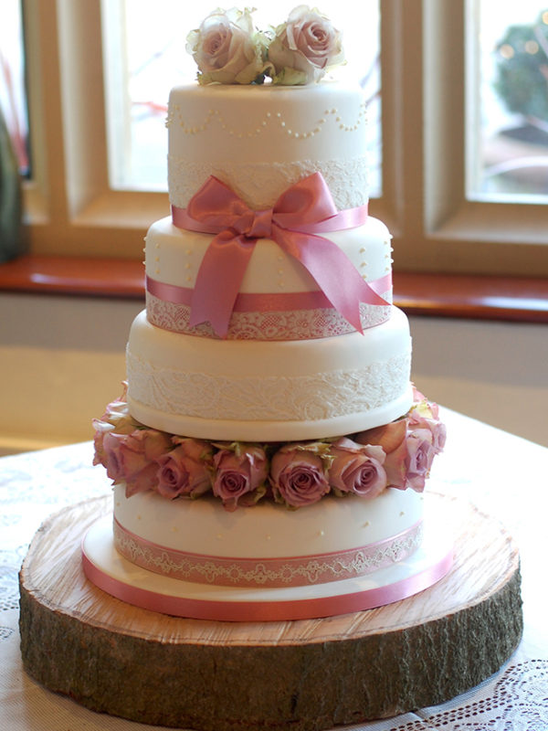 Celebration 4 tier wedding cake