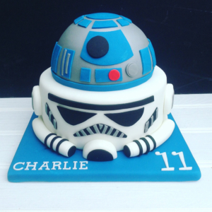 Celebration Star Wars cake