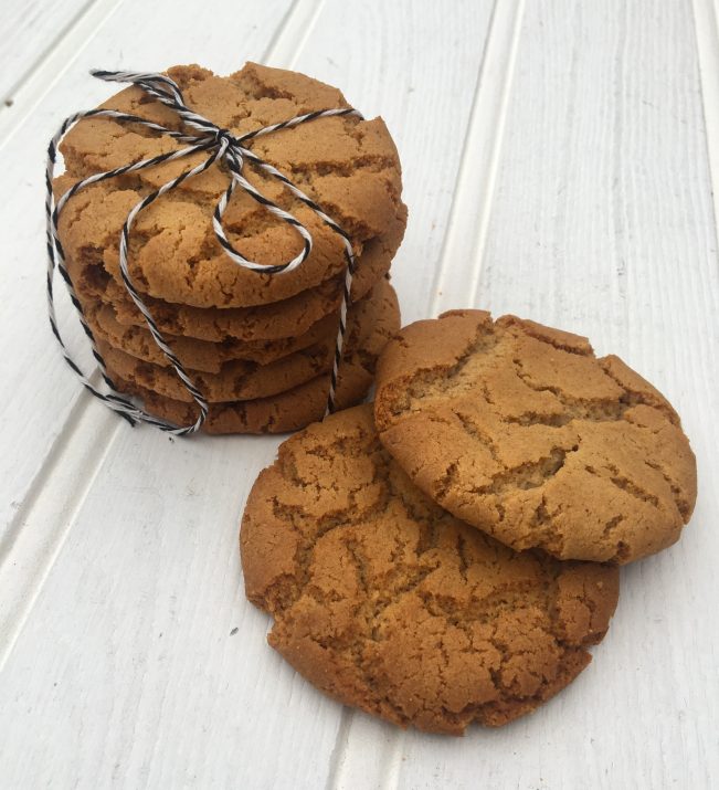 spiced ginger Cornish fairings for St Piran's Day